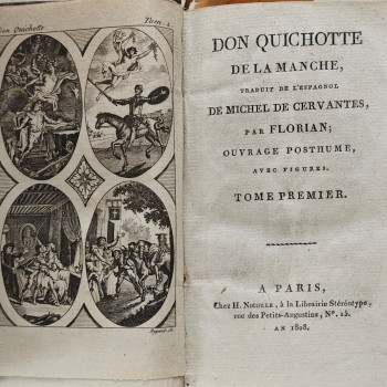 Don Quichote de la Manche (Michel de Cervantes) - ASRG - Sez. Modica - Biblioteca De Leva